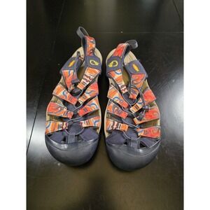 KEEN‎ x Outdoor Afro Newport H2 Sandals Men's 13 Blue Orange Swirl 1026348 Rare